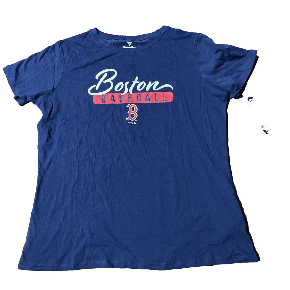 NEW Boston Red Sox Fanatics Women's XL T-Shirt Navy